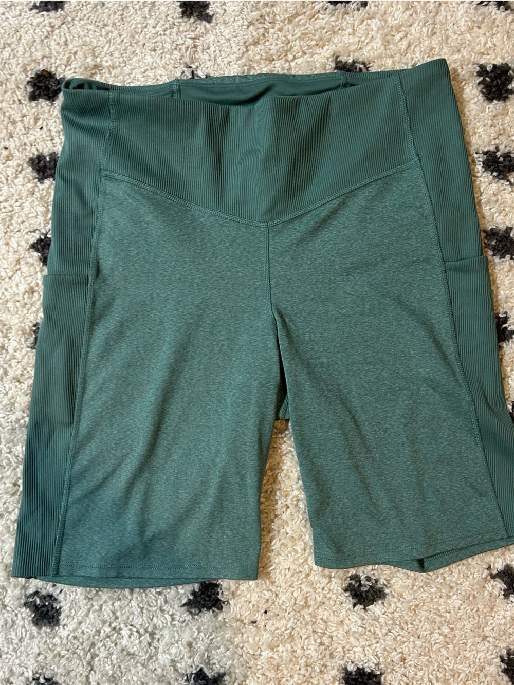 The North Face Teal Athletic Biker Shorts